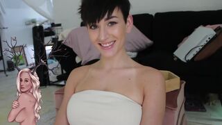 AuroraXoxo - Big Sister Birthday Handjob 