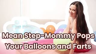 MilaMaeXO - Mean Mommy Pops your Balloons and Farts